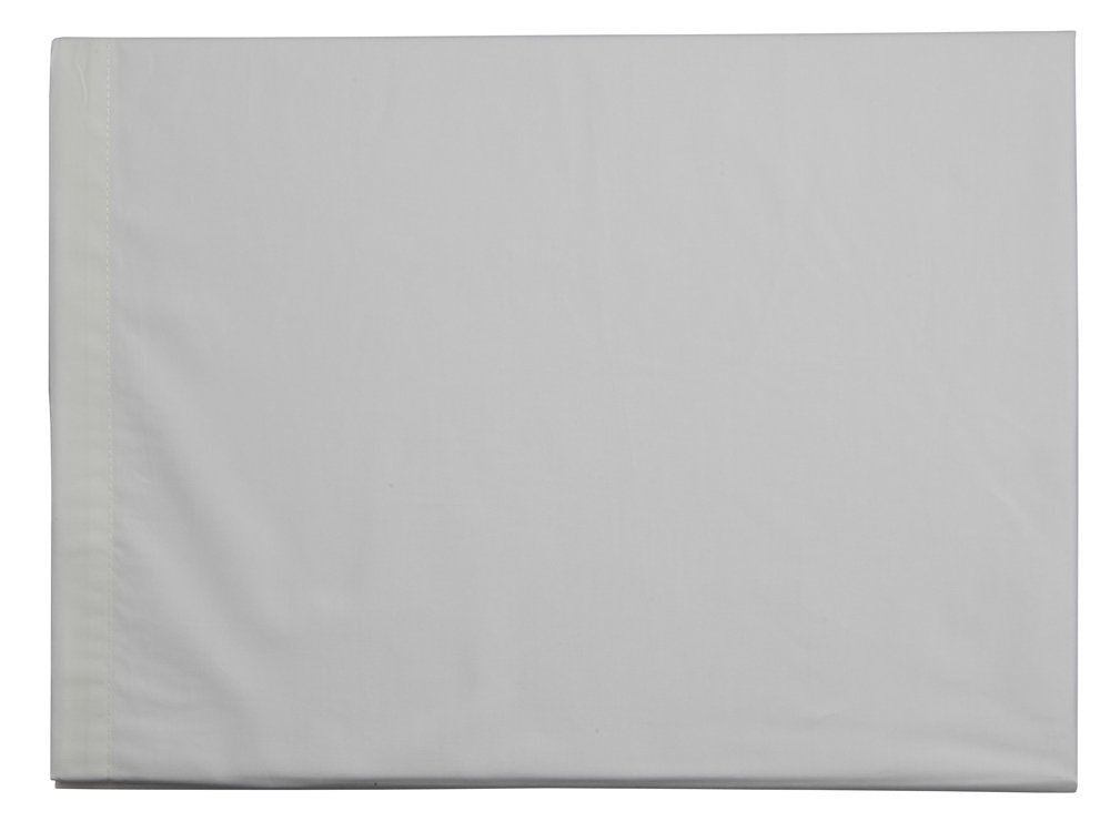 300TC Organic Percale Chalk Valance