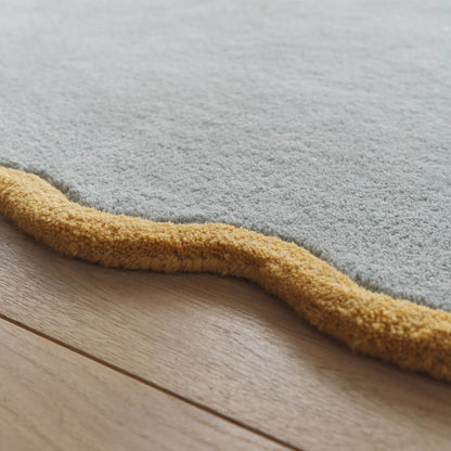 Origins Scalloped Elsie Duck Egg/Ochre Rug