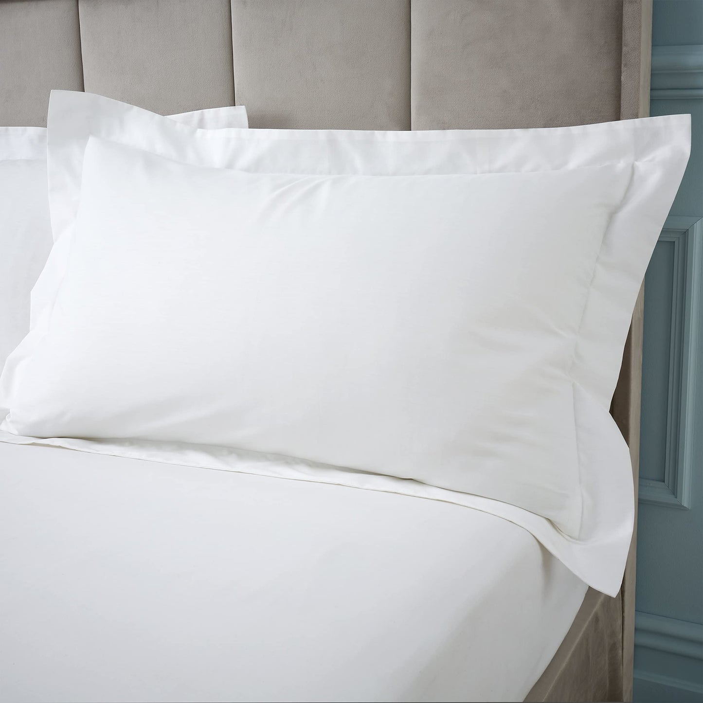 180TC Egyptian Cotton White Oxford Pillowcase