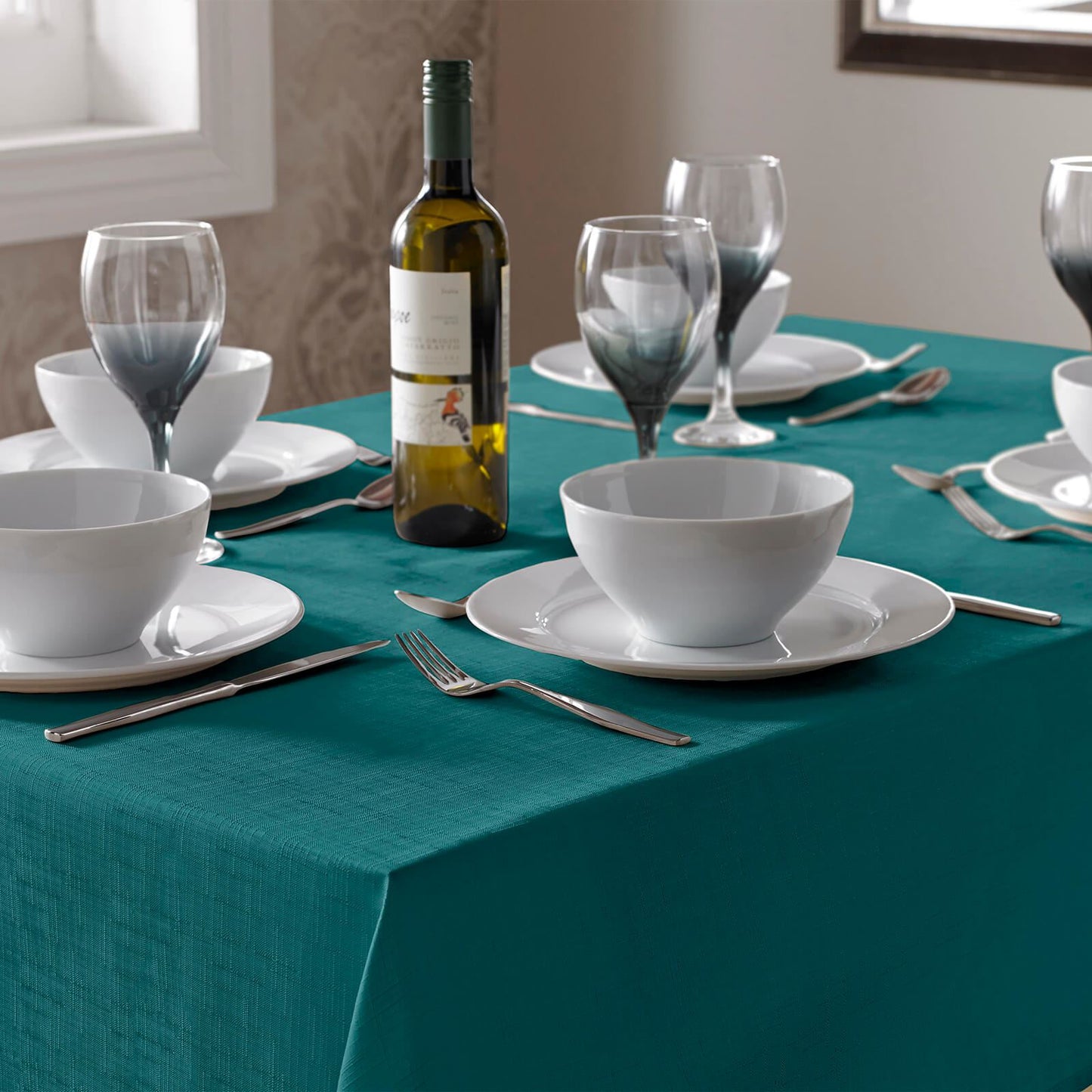 Select Teal Tablecloth