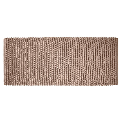 Aspen Bobble Natural Bath Runner - 50x120 cm