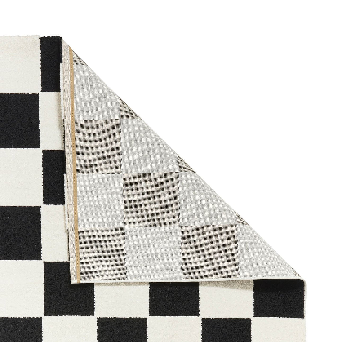 Elio 69924 Black/White Modern Geometric Rug