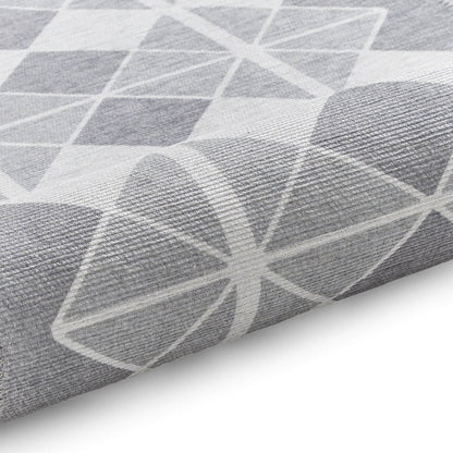 Victoria H1184 Grey/Light Grey Washable Rug