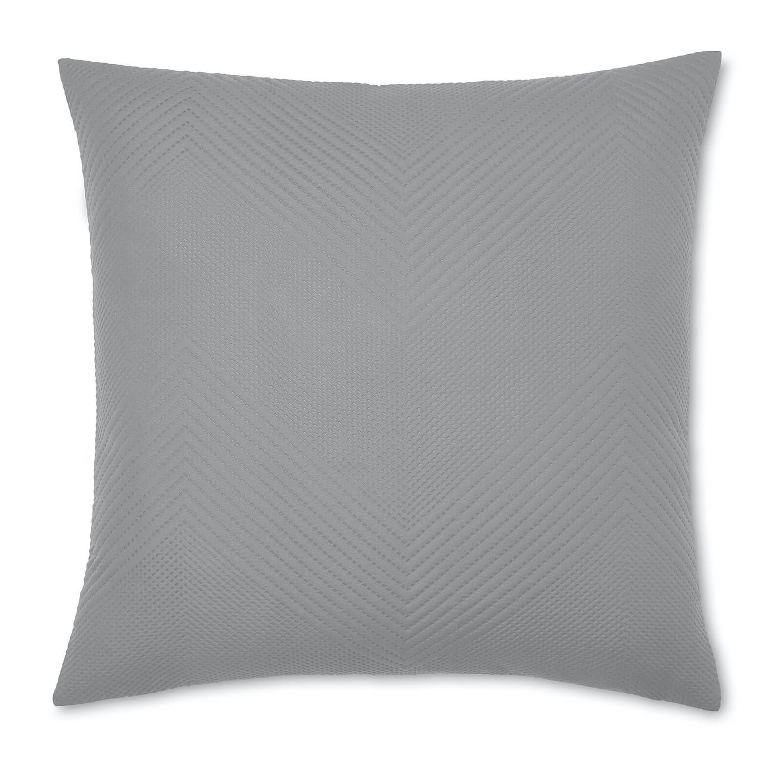 Downstairs Living Pinsonic Silver Filled Cushion