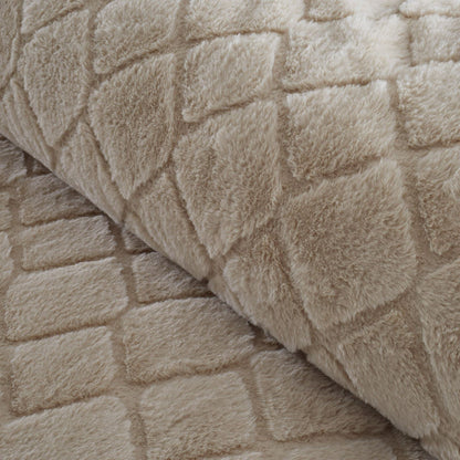 Cosy Diamond Natural Duvet Set