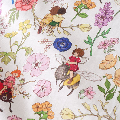 Belle & Boo Garden Friends White Duvet Cover Set