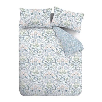 Hedgerow Hopper Blue Duvet Cover Set