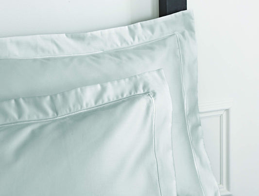 800TC Cotton Sateen Silver Grey Oxford Pillowcase