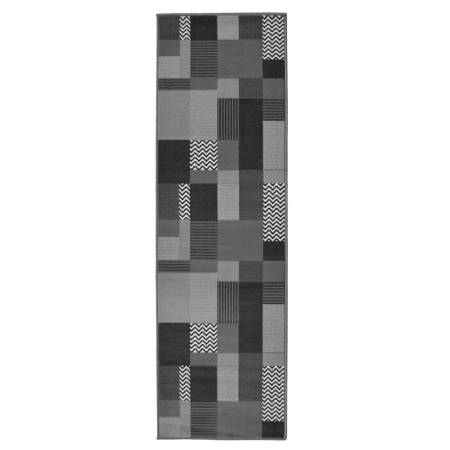 Maestro Montreal Grey Blocks Rug