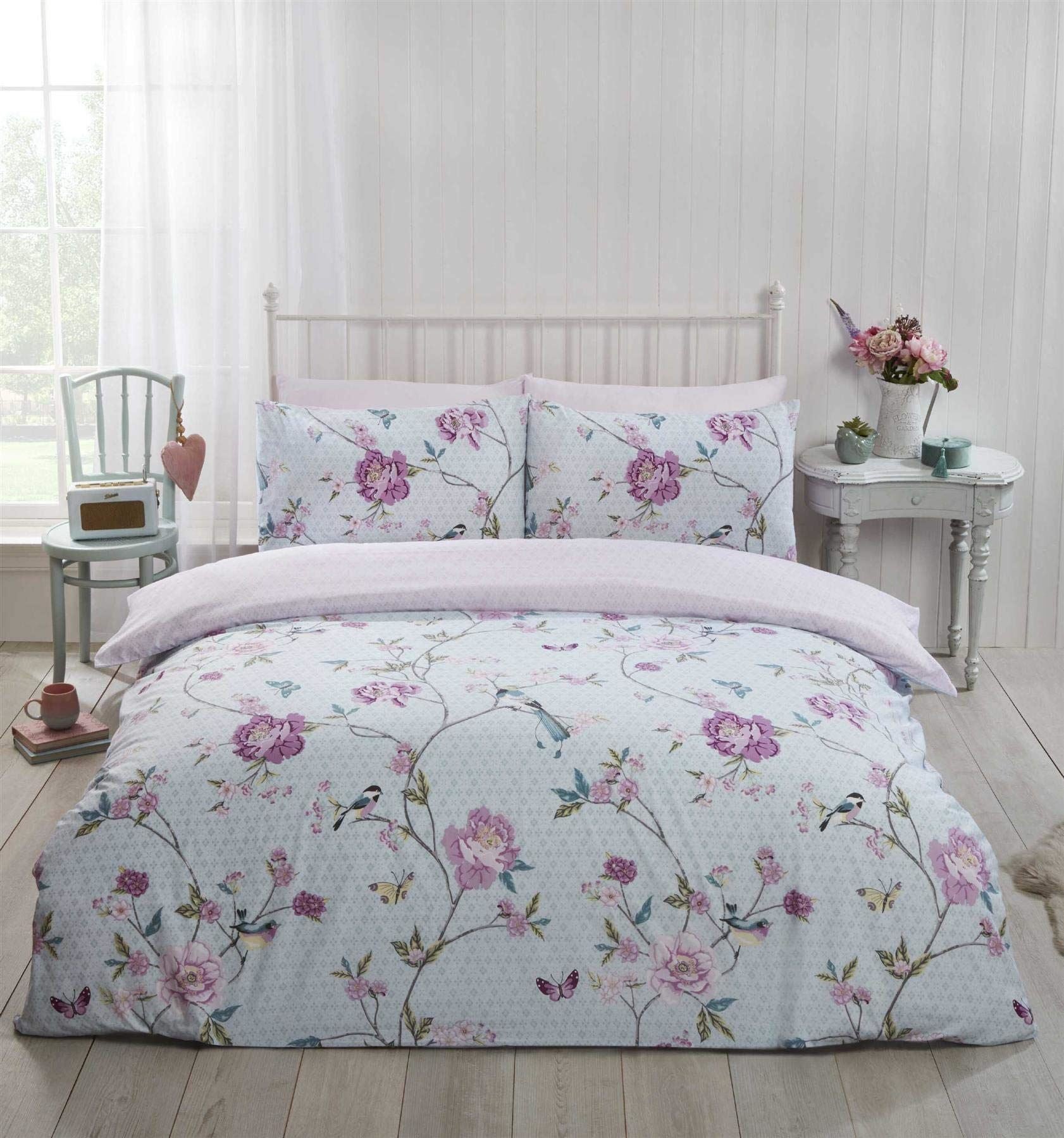 Tranquility Duck Egg Duvet Set