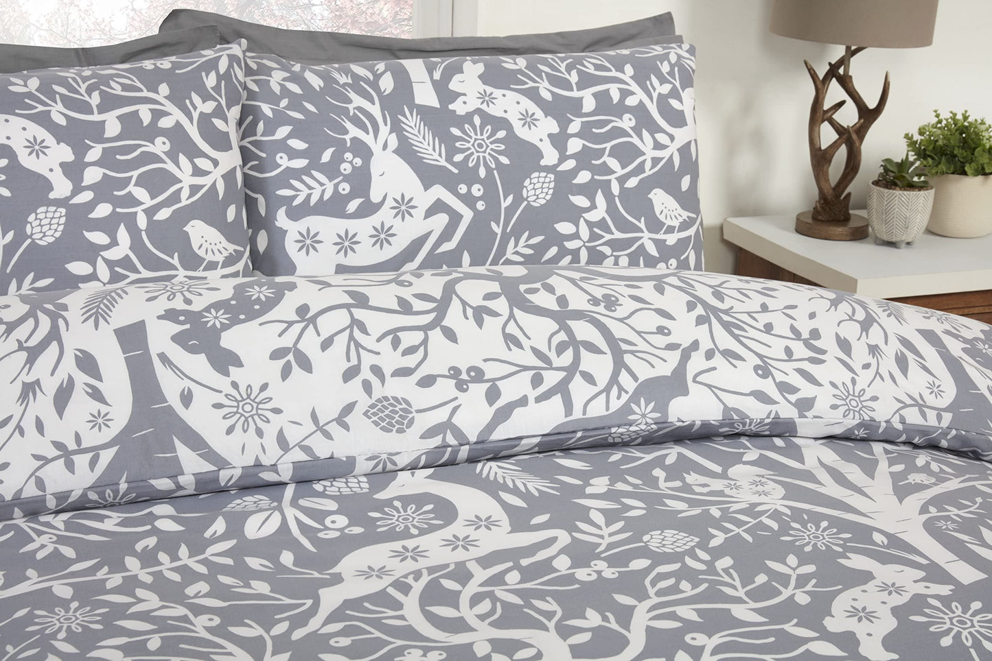 Tatton Grey Duvet Set