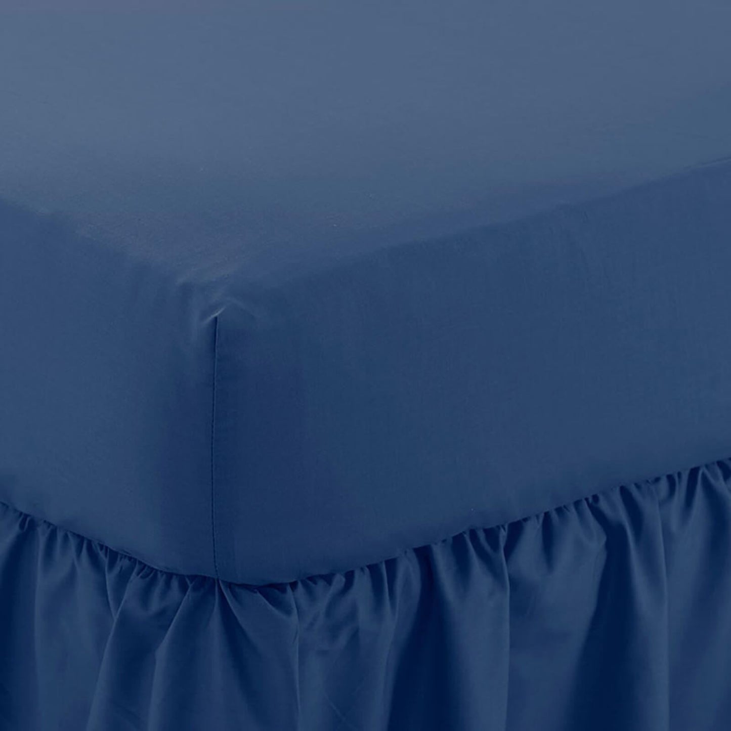 Poetry Navy 30cm Fitted Sheet