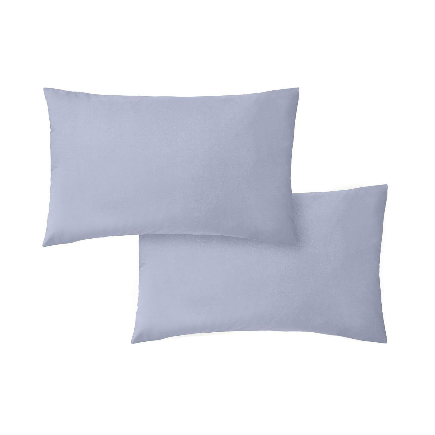 200 Thread Count Cotton Percale Lavender Pillow case Pair with envelope closure