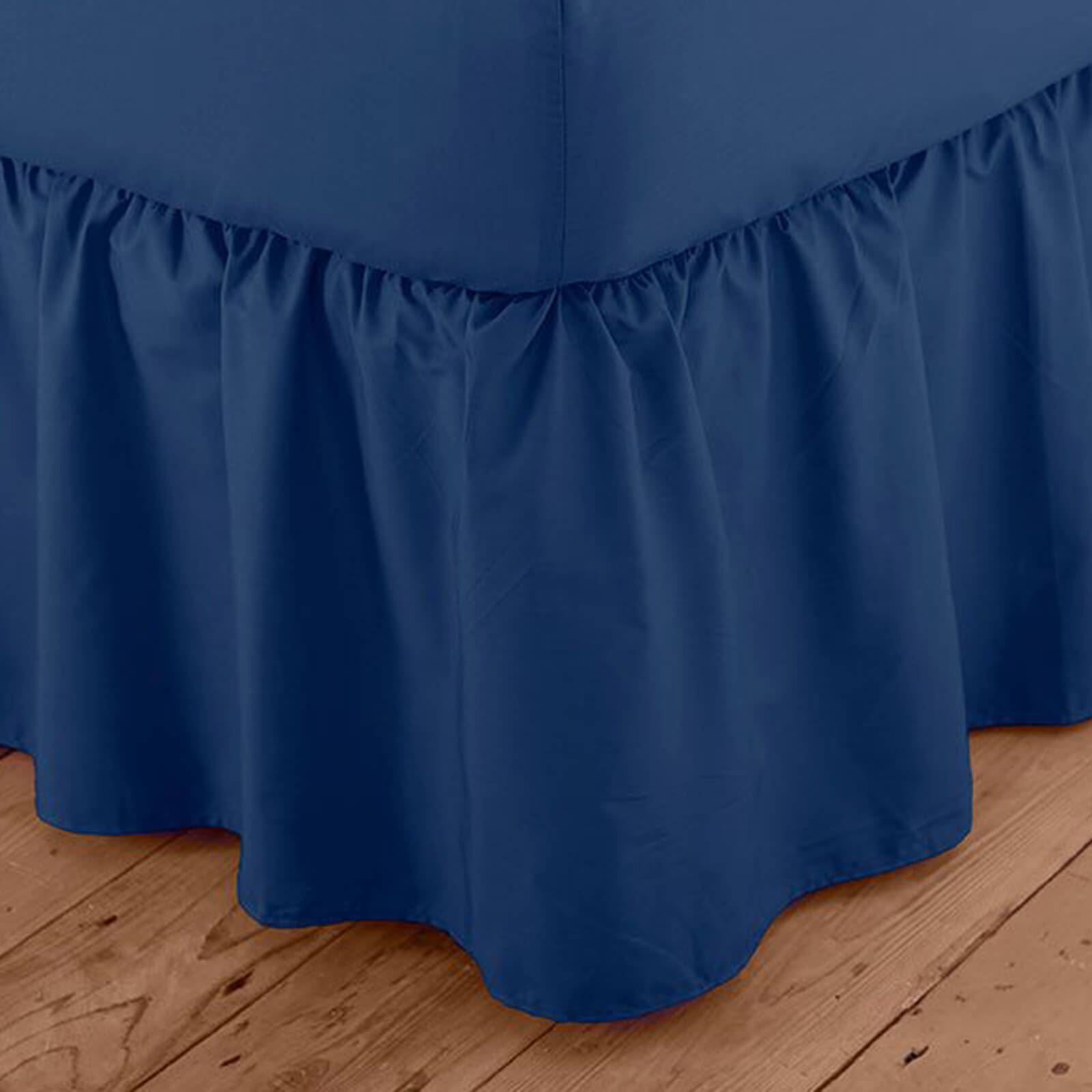 Poetry Navy Platform Valance