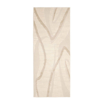 Ava Pave Cream Semi Plain Rug