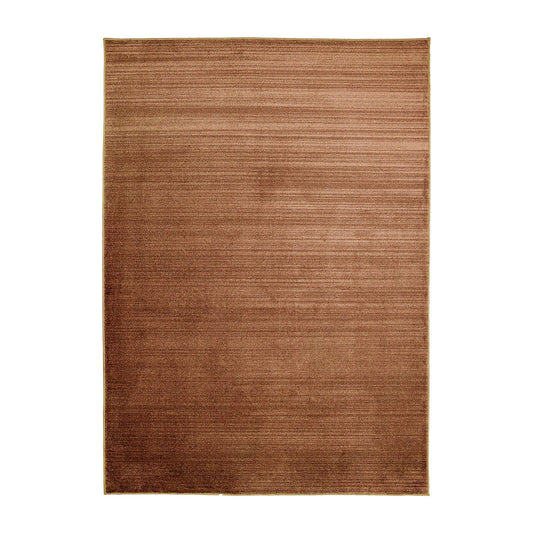 Arlo Textured Terracotta Semi Plain Rug