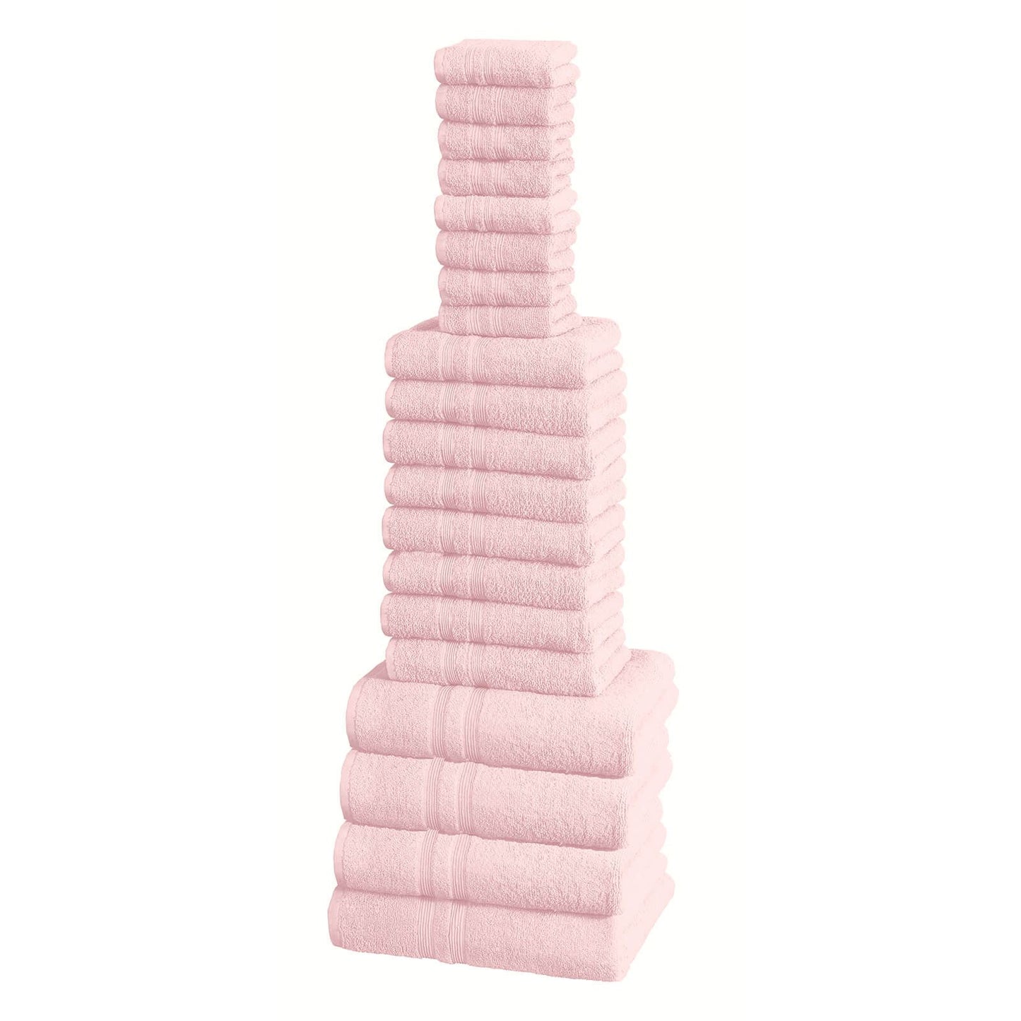 500 GSM Pink Face Towel