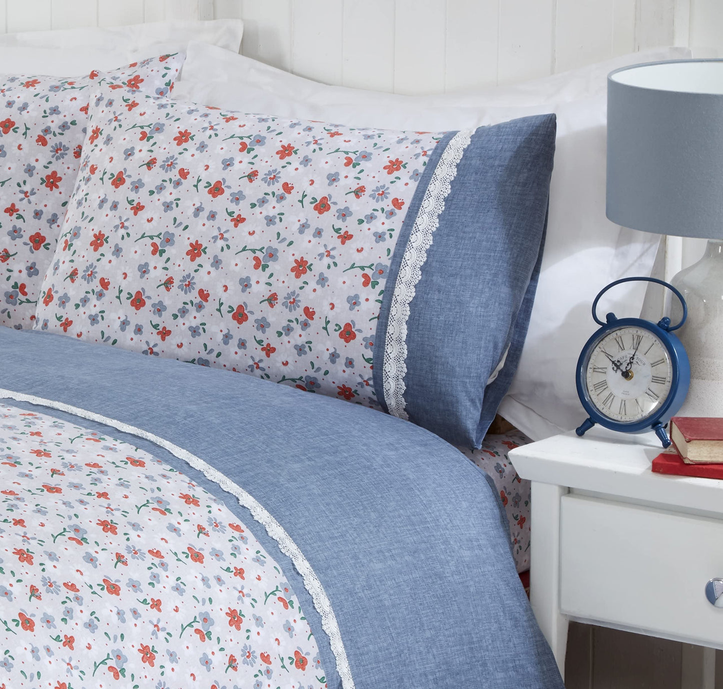 Penelope Blue Duvet Set