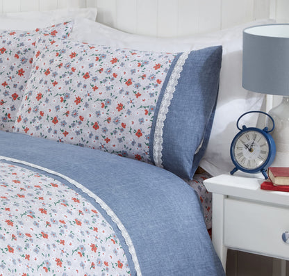 Penelope Blue Duvet Set