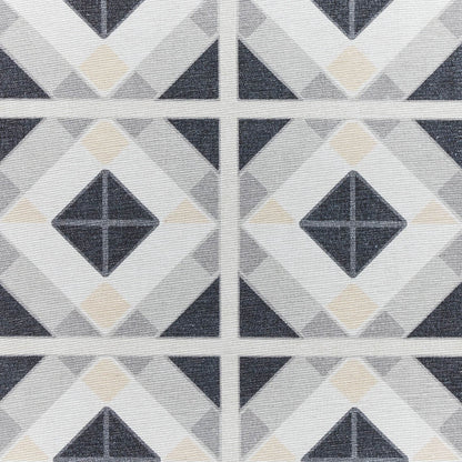 Victoria H1190 Grey/Beige Washable Rug