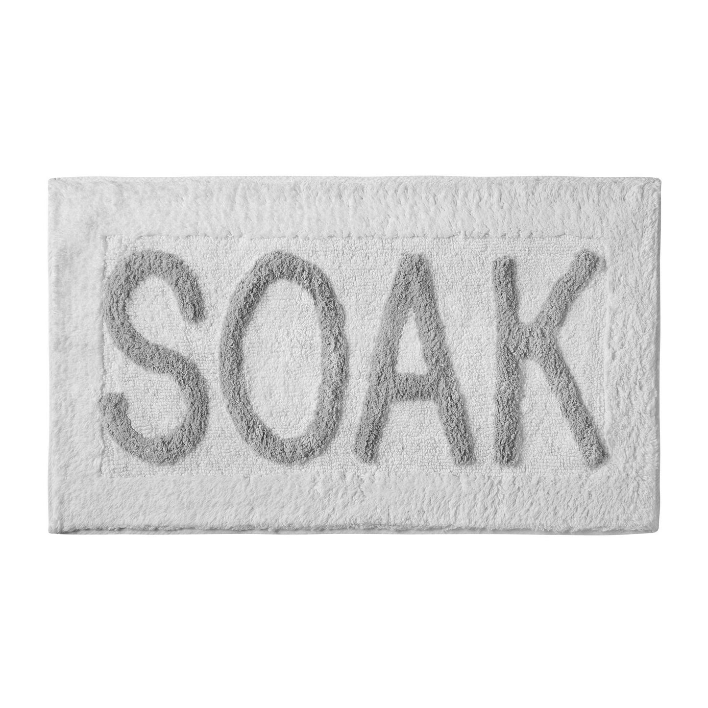 Catherine Lansfield Soak White  - Bath Mat