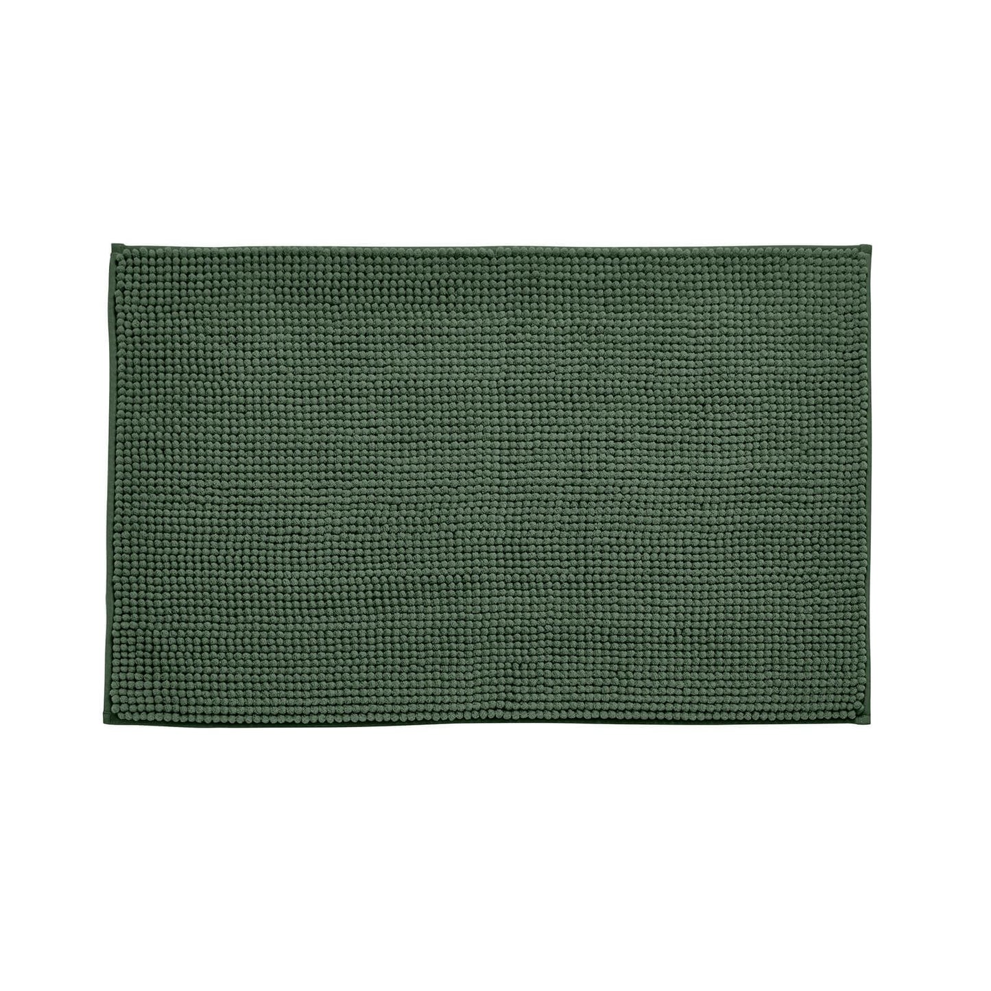 Bobble 50x80cm Bath Mat Dark Green