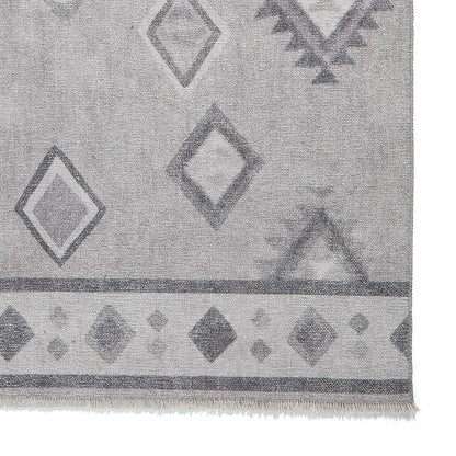 Whisper H1066 Grey/Green Modern Washable Rug