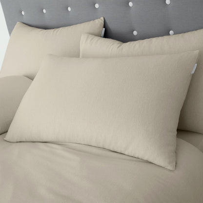 Brushed Cotton Cream Duvet Set