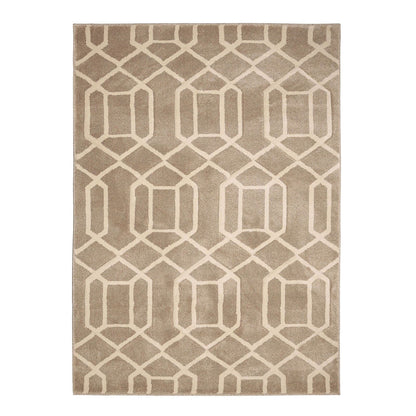 Newport Natural Lattice Rug