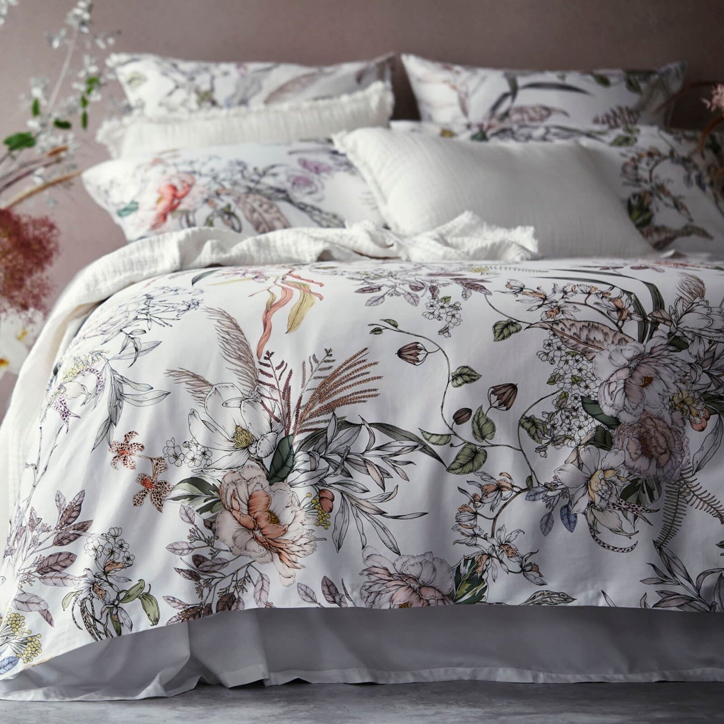 The Botanist Multi Duvet Set