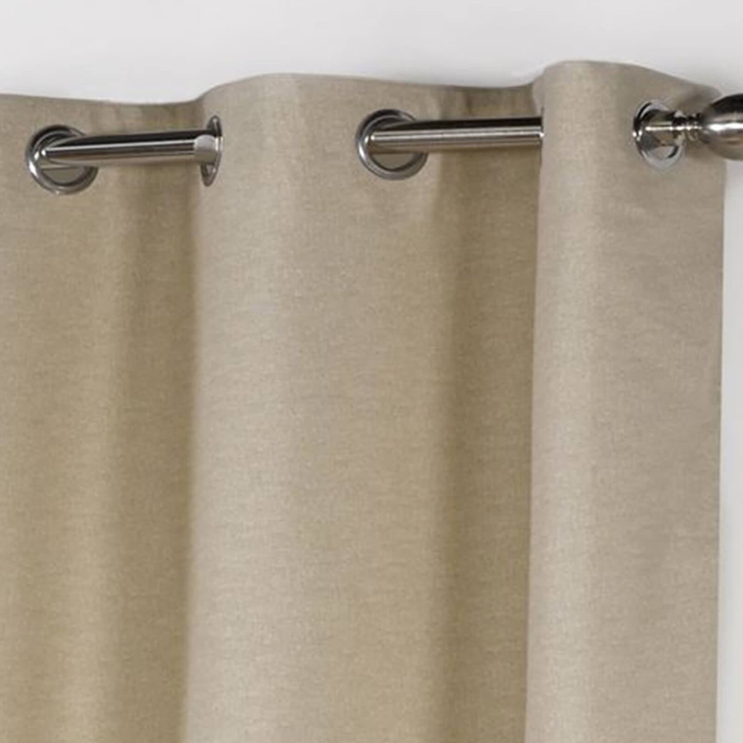 Sorbonne Natural Eyelet Curtains