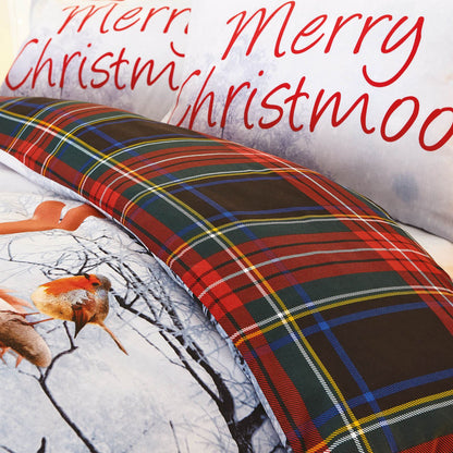 Christmas Merry Christmoo Multi Duvet Set