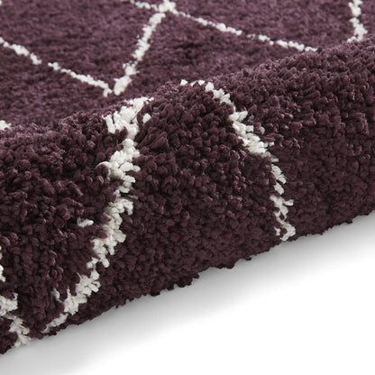Boho 8280 Purple Berber Rug