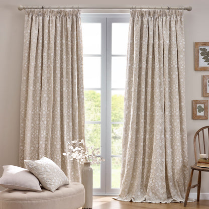 Juliette Linen Pencil Pleat Curtains