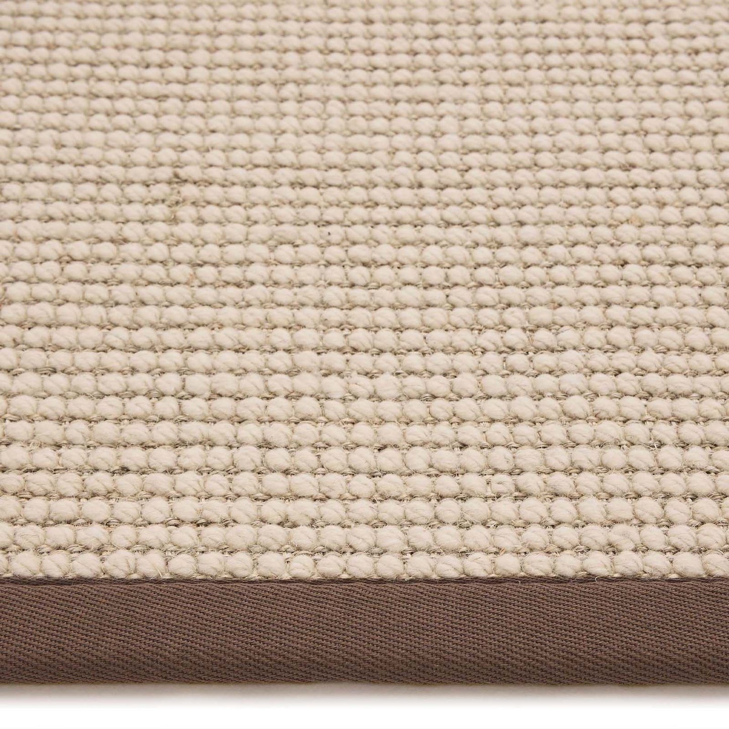 Origins Sisal Boucle with Mocha Border