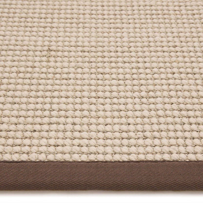 Origins Sisal Boucle with Mocha Border