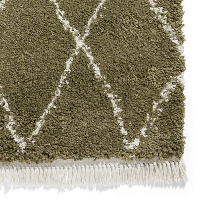 Boho 8280 Green Berber Rug