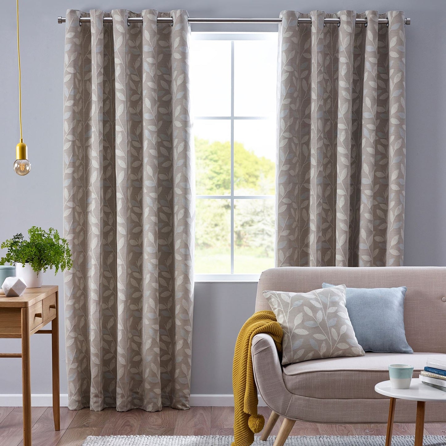 Pippa Duckegg Eyelet Curtains