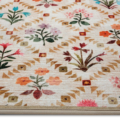 Hug Rug Eco-Washable Wildflower Patch 75x220
