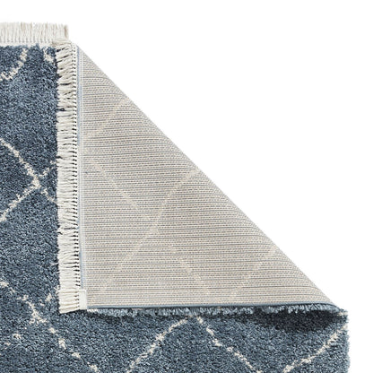 Boho 5413 Blue Berber Rug