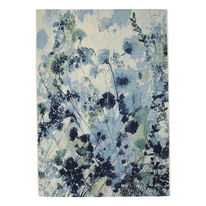 Tropicana Watercolour Floral Blue Rug