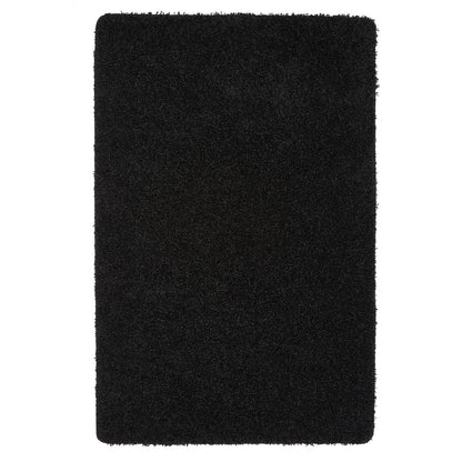 My Rugs Black Plain Rugs