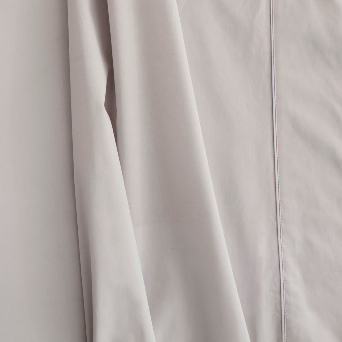 300TC Organic Percale Dove Flat Sheet