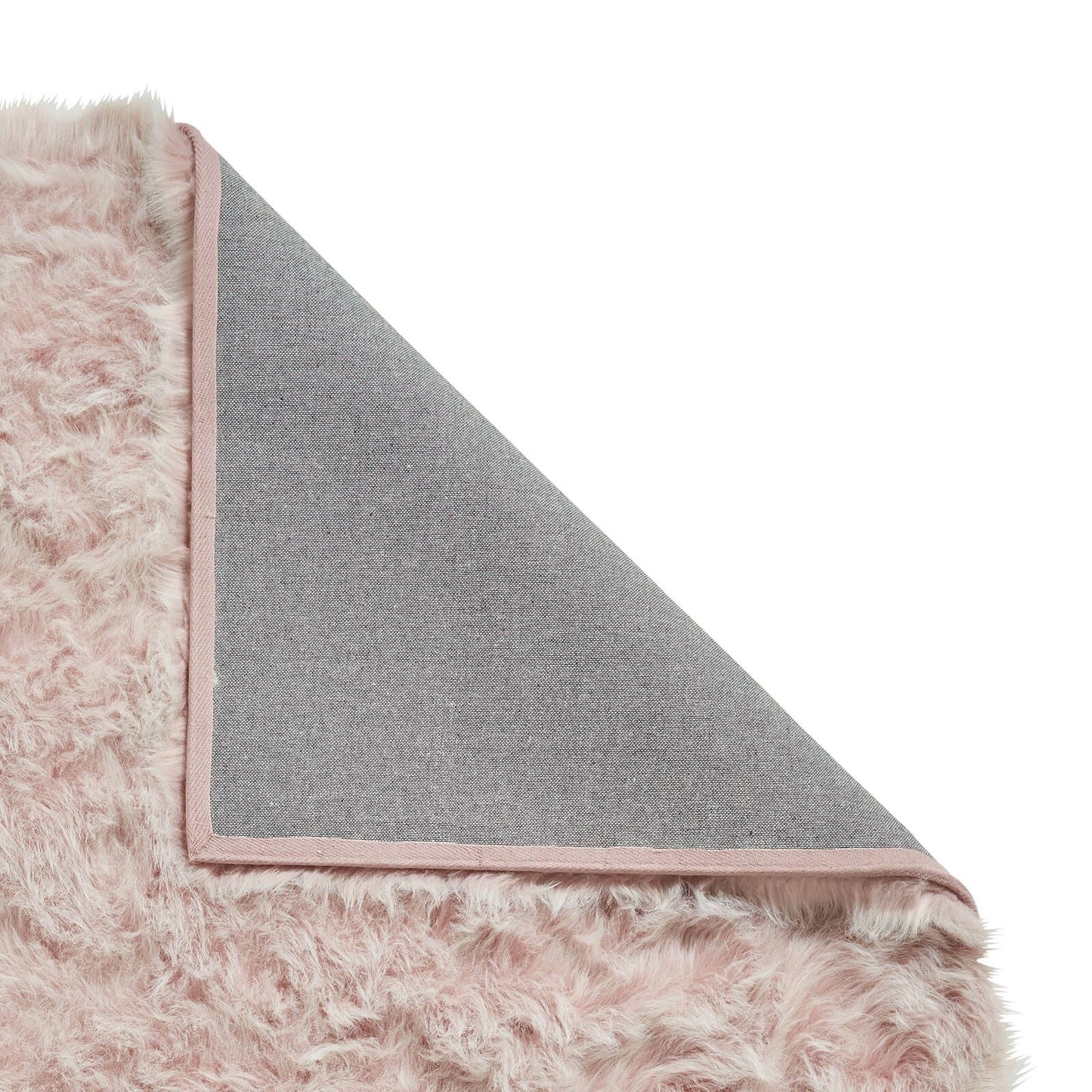 Polar Plush Rose Soft Shaggy Rug