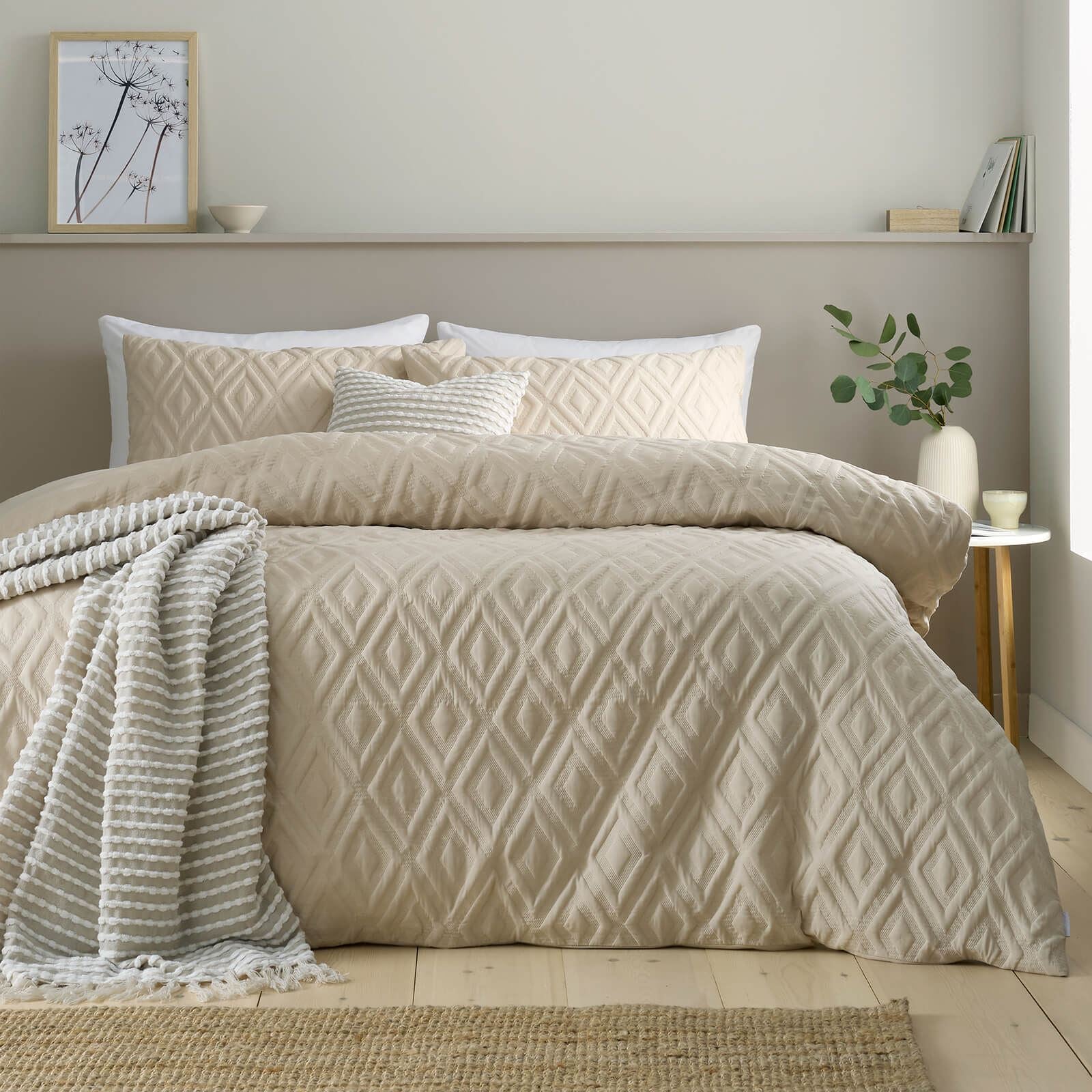 Jacob Geo Natural Duvet Cover Set – Home Linen Store