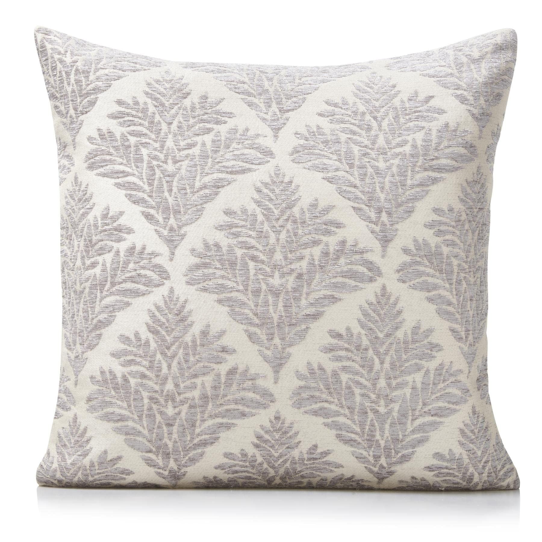 Oakham Silver Cushion Cover