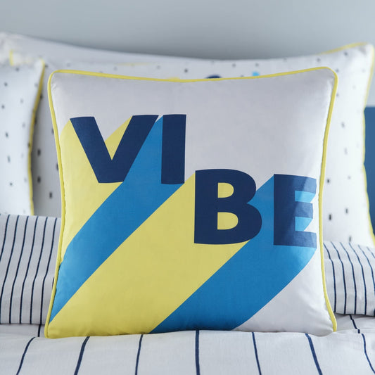 Vibe Navy Filled Cushion