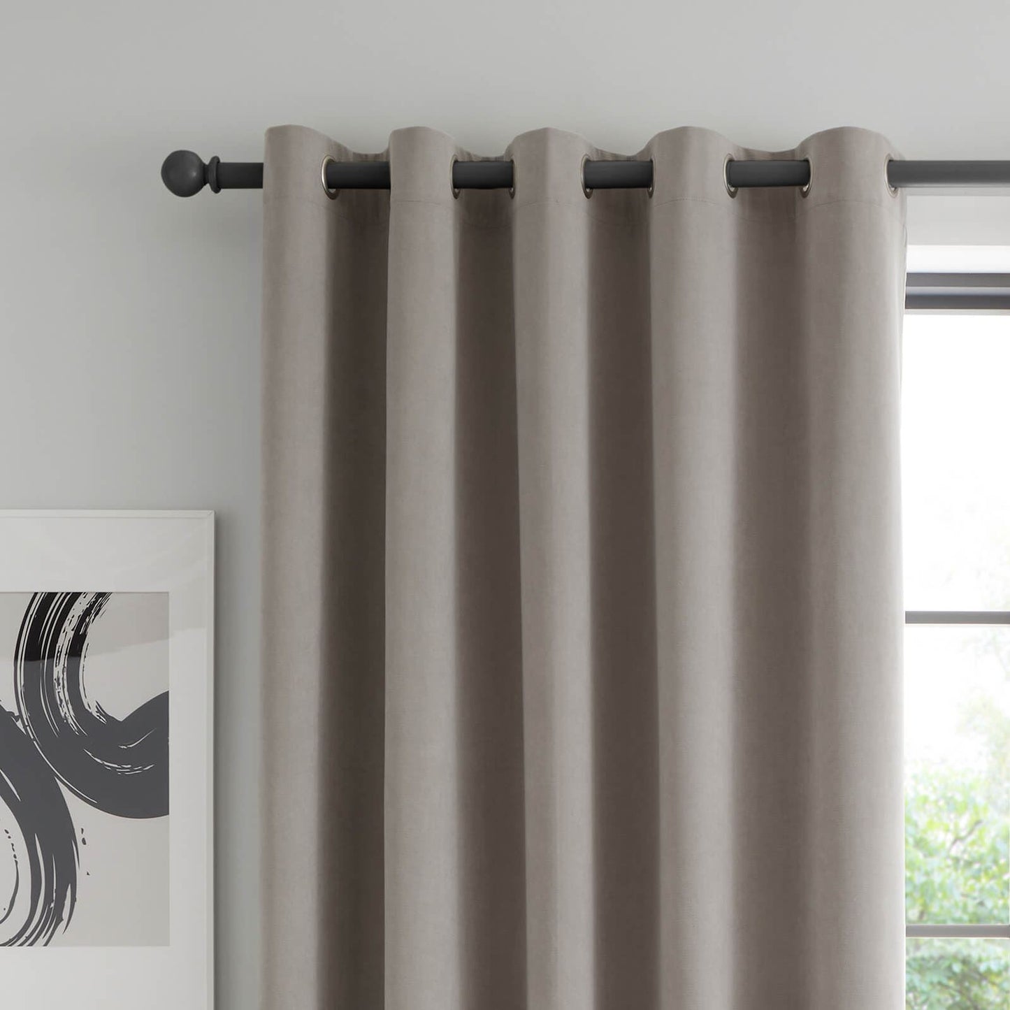 Wilson Blackout Thermal Grey Door Panel