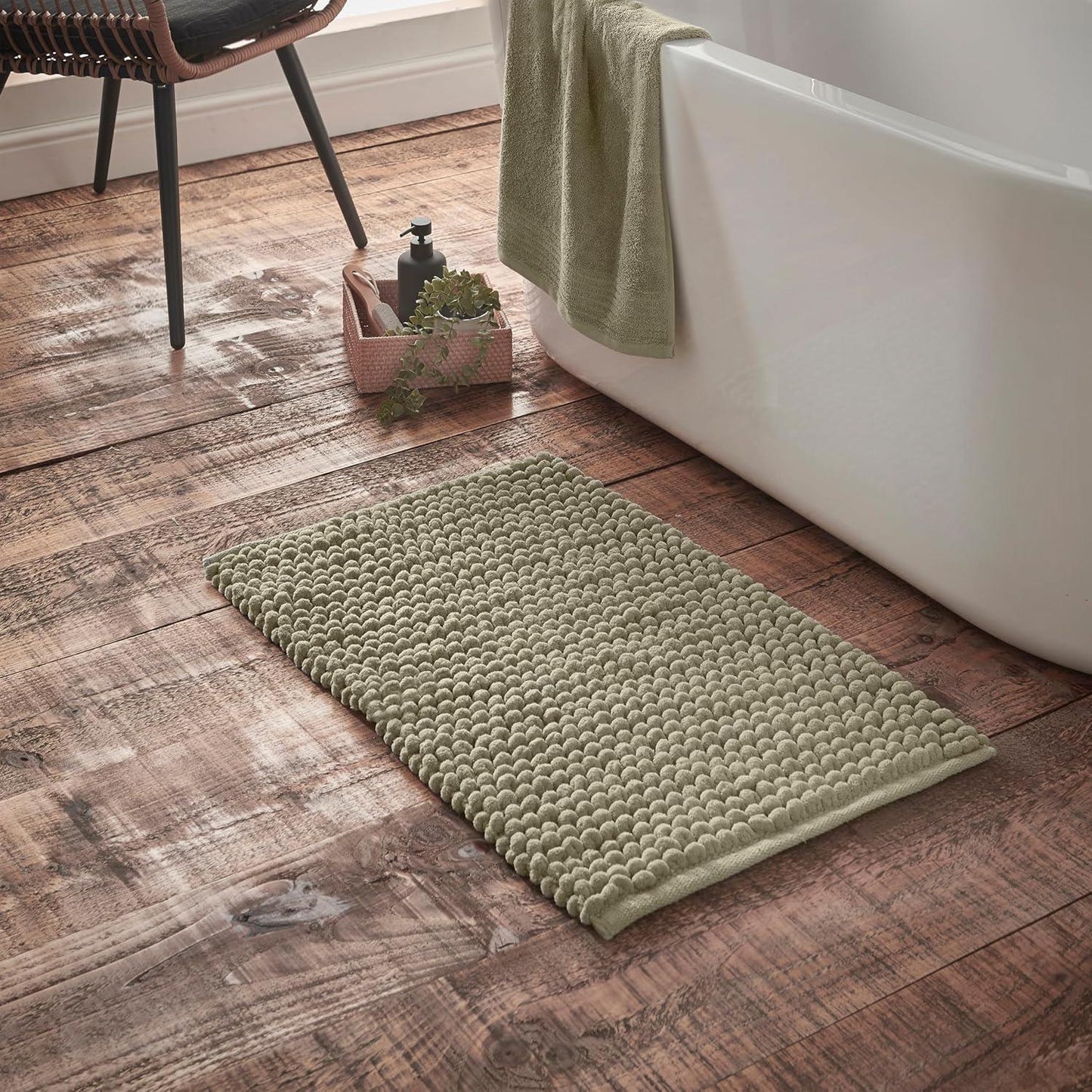 Aspen Bobble Sage Mat