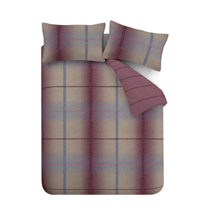 Melrose Tweed Plum Duvet Set